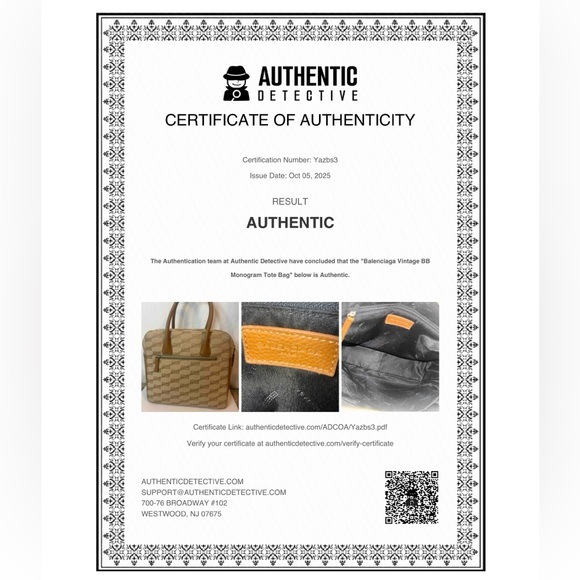 Balenciaga bag with COA - Picture 5 of 9